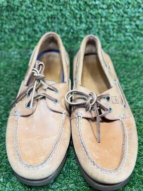 Sperry Top-Sider Tan Leather
Boat Shoes - Size 9.5 w
